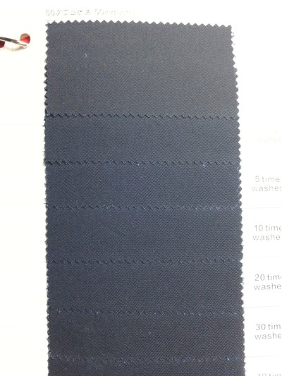 SC-GNLN  50次工業水洗  T65/C35  7.5OZ 側面照